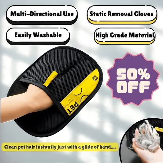 PawSwipe™ Pet Grooming & Hair Removal Gloves