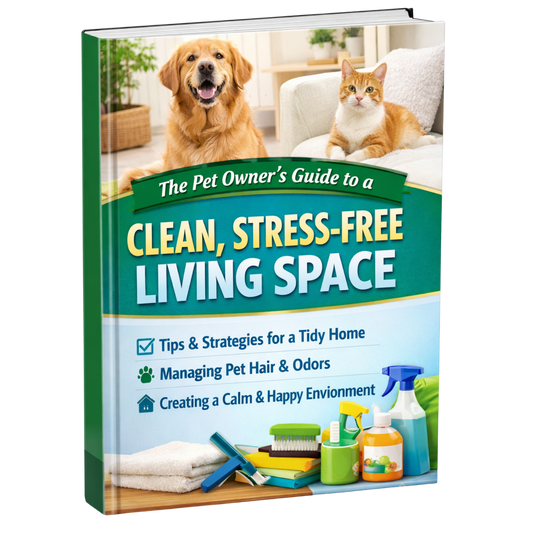 The Pet Owner’s Guide to a Clean, Stress-Free Living Space